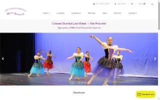 Dance Adventure website