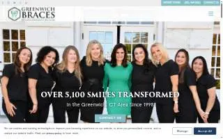 Greenwich Braces website