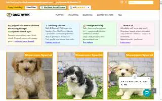 Smart Puppies For Sale, Inc. of Greenwich website