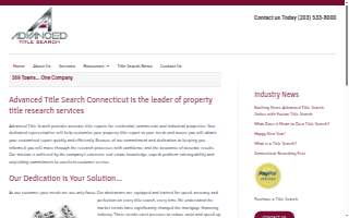 Advanced Title Search