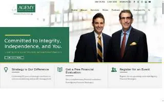 Agemy Financial Strategies, Inc. website