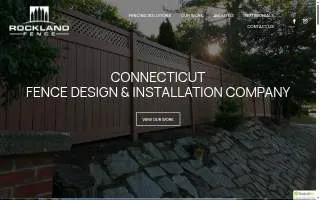 Rockland Fence LLC of Guilford website