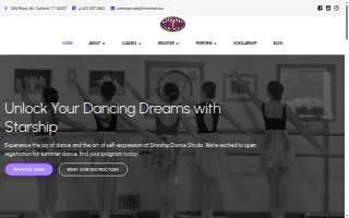 Starship Dance Studio website