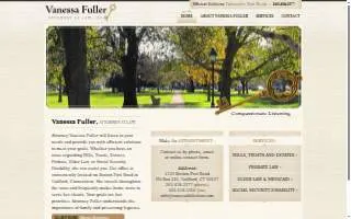 Vanessa Fuller, Attorney at Law, LLC website