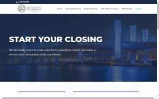 Connecticut Real Estate Closing Attorneys of Hamden website