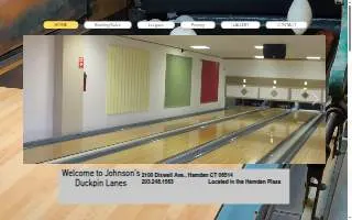 Johnson's Duckpin Lanes of Hamden website