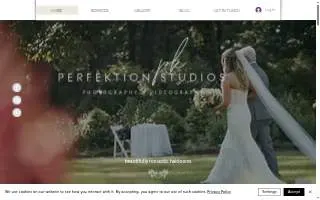 Perfektion Studios website