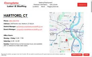 Complete Labor & Staffing of Hartford website