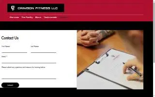 Crimson Fitness LLC website