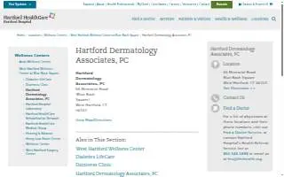 Hartford Dermatology Associates PC website