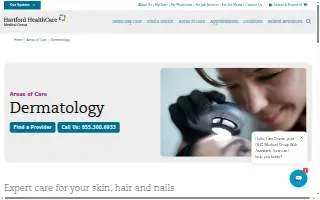 Hartford HealthCare Medical Group - Dermatology website