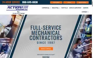Action Air Systems, Inc. website