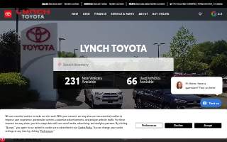 Lynch Toyota Body Shop