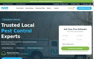 Ruva Pest Control of Manchester website