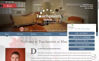 Touchpoints at Manchester website