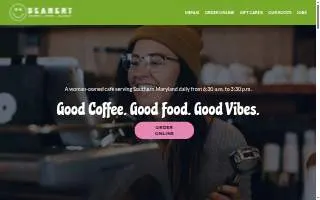 Beanery Cafe website