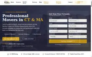 Castle Express Moving & Storage LLC website