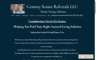 Century Senior Referrals LLC Senior Living Advisor website