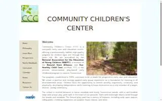 Community Children's Center of Mansfield website