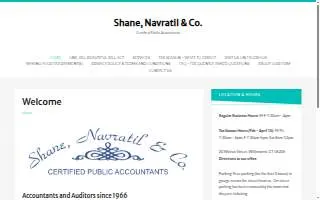 Shane Navratil & Co of Mansfield website