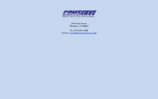 Comserve LLC website