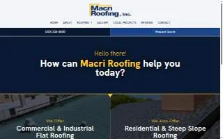 Macri Roofing Inc website