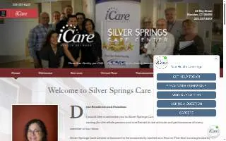 Silver Springs Care Center website