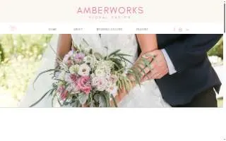 Amberworks Floral Design website