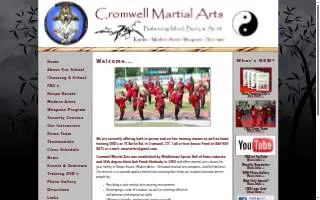 Cromwell Martial Arts LLC website