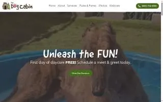 The Dog Cabin LLC website