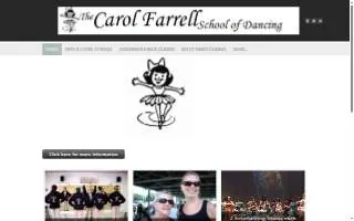 Carol Farrell School of Dancing website