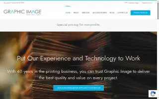 Commercial and Digital Printer website