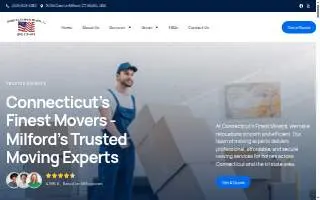 Connecticuts Finest Movers LLC of Milford website