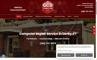 GCS COMPUTER LLC of Milford website