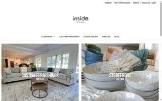 Inside Living Style of Milford website