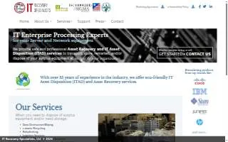 IT Recovery Specialists, LLC website