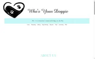 My Good Dog website