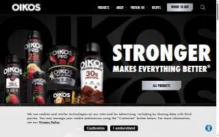 Oikos website