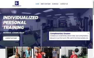 838 Strength and Fitness website