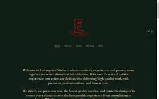 Endangered Studio of Monroe website