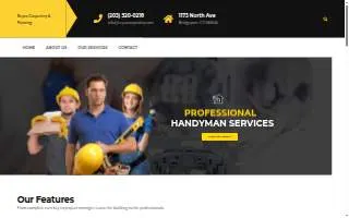 Reyes Carpentry and Painting - Monroe website