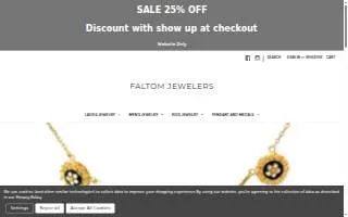 Faltom Jewelers of Naugatuck website