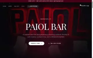 Paiol Bar website