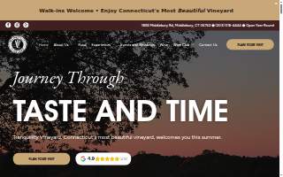 Tranquillity Vineyard & Winery of Naugatuck
