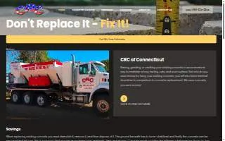 Concrete Raising Corp of CT website