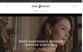 Gem Jewelry of New Britain website