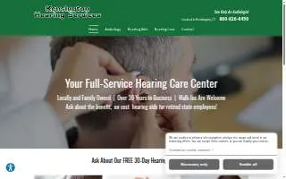 Kensington Hearing Services of New Britain website