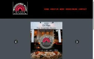 Slice Wood Fired Pizza website