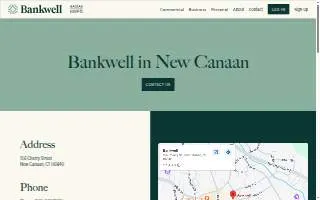 Bankwell website