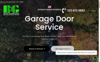 Big Guy Garage Doors website